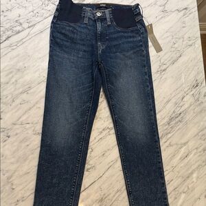 Hudson Nico Jeans Women’s Dark Blue Skinny Maternity Jeans